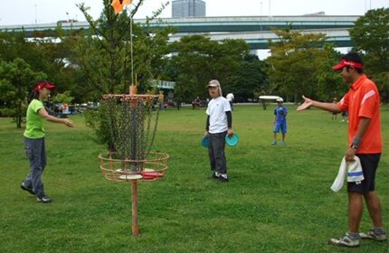 ディスクゴルフ　初心者講習